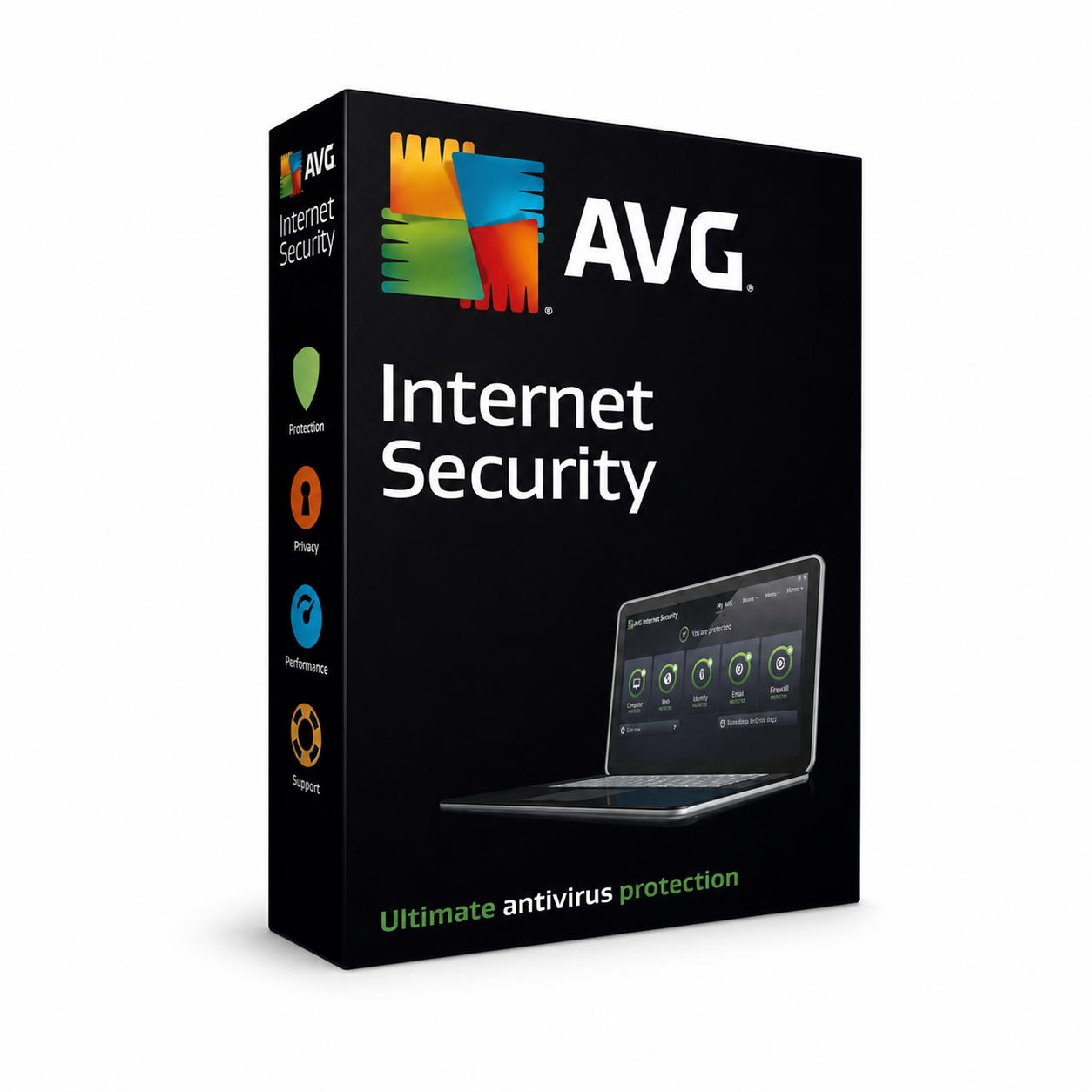 Avg Internet Security 1 PC 1 Year digital license product image